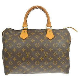 Bolsa Louis Vuitton Neo Speedy Couro Orfevre Leather PM Marrom