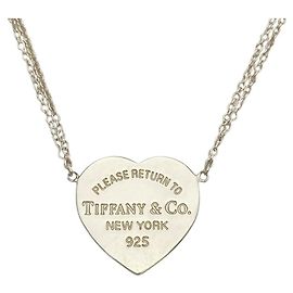 Colar de corrente dupla Return to Heart da Tiffany & Co. Prata