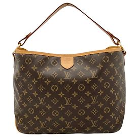 Bolsa de ombro Louis Vuitton Delightful PM Marrom
