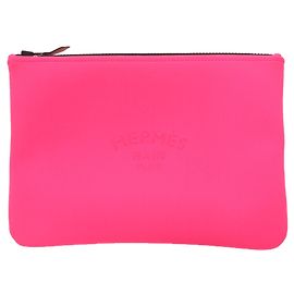 Hermès Bolsa/Pouch Hermes NeoBain MM Rosa