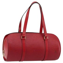 Tote Louis Vuitton Soufflot Epi Leather MM Rosso