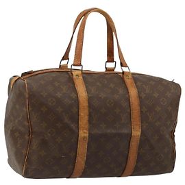LOUIS VUITTON Monogram Sac Souple 45 Boston Bag M41624 LV Auth BA12596 Monograma