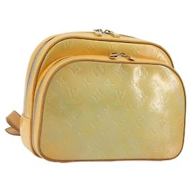 LOUIS VUITTON Monogram Vernis Marley Backpack Gris M91038 LV Auth ep14492 Gris