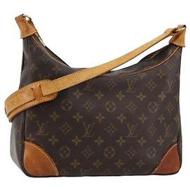 LOUIS VUITTON Borsa a Spalla Monogram Boulogne M51265 LV Auth 178709 Monogramma