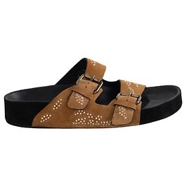 Isabel Marant Mules en daim marron Marron