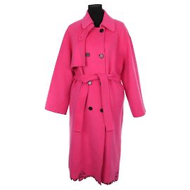Autre Marque Pink wool coat Pink