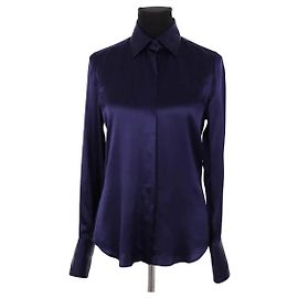Barbara Bui Camicia di seta viola Porpora