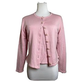 Vintage Dior Strickjacke Rosa Pink