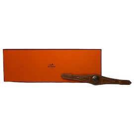 Hermès Vintage Hermes Smooth Braclet Brown Brown