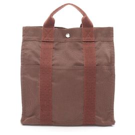Hermès Hermes Herline Ad MM Backpack Brown