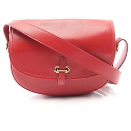 Hermès Hermes Baldo Golf Rouge Vif Shoulder Bag Red