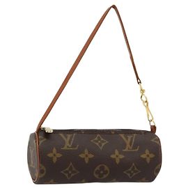 Louis Vuitton Papillon Pochette Monogram Canvas Mini Marron
