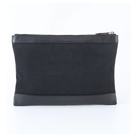 Balenciaga Navy Clip M 373834 Handbag Black