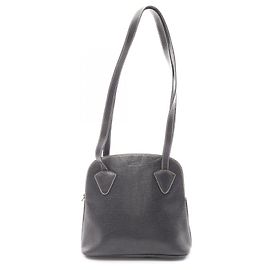 Loewe Black Leather Tote Handbag Black