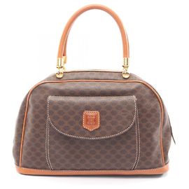 Céline Bolsa Celine Macadam Marrom