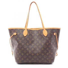 Sac cabas Louis Vuitton Neverfull MM Monogram Marron