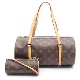 Bolso Louis Vuitton Papillon 30 Monogram Castaño
