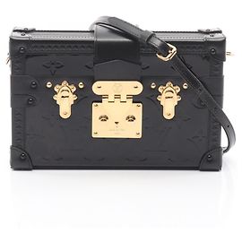 Borsa a Spalla Louis Vuitton Petite Malle Nero