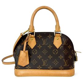 Bolso Louis Vuitton Alma Monogram Canvas BB Castaño
