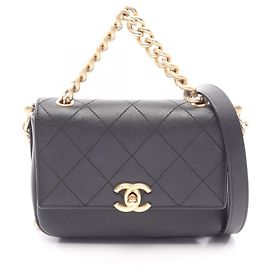 Borsa a tracolla 2-Way Matelassé Chanel Nero