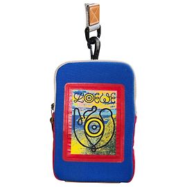 Bolso Loewe de tela con cordón Roja Azul Amarillo