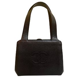 1997 Chanel CC Calfskin Frame Handbag Other