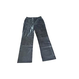 Claudie Pierlot Calças de couro pretas Preto