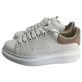 Alexander McQueen Oversized Sneaker Weiß Weiß