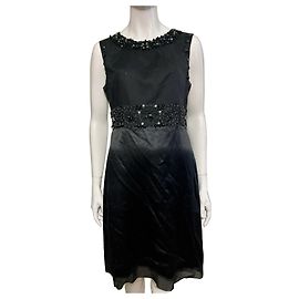 Robe Courte Noire Garnett Diane von Furstenberg en Soie et Coton Noir