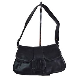 Salvatore Ferragamo Borsa a tracolla Gancini Nero