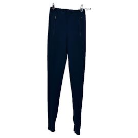 Autre Marque Leggings blu navy in viscosa Wardrobe NYC Taglia 36 Blu