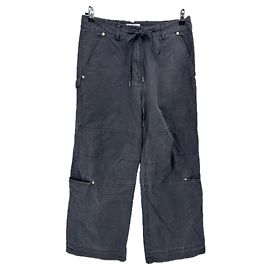 Autre Marque Grey cargo pants cotton size S Grey