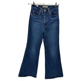 Vaqueros Flare Levi's Azules Talle Alto Azul
