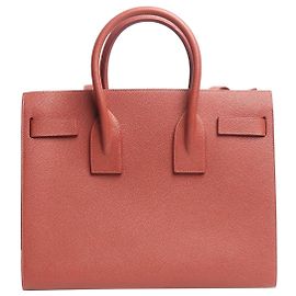 Saint Laurent Bolsa tote de couro Sac de Jour rosa Rosa