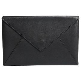 Marni Black envelope clutch Black