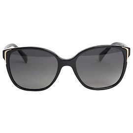 Prada Gafas de sol polarizadas negras Negro