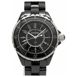 Orologio da polso da donna Chanel J12 H0682 Quadrante nero Altro