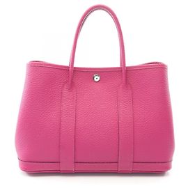 Hermès Hermes Garden Party TPM Tote Bag Pink