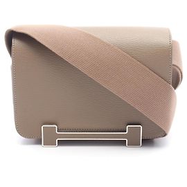 Hermès Borsa a tracolla Hermes Geta Marrone