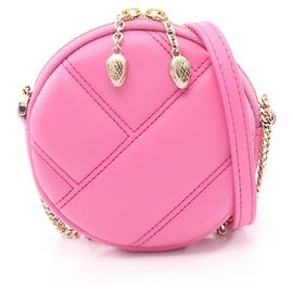 Bulgari BVLGARI Serpenti Cabochon Mini Pochette Rose