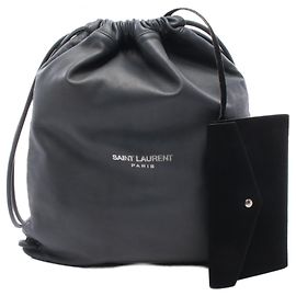 Saint Laurent Paris Teddy Backpack/Handbag Brown