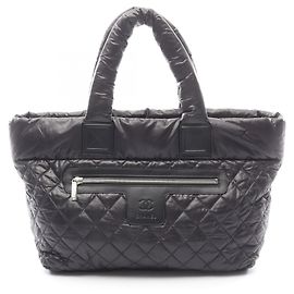 Borsa Tote Chanel Coco Cocoon MM Nero