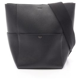 Céline Borsa a Spalla Celine Sangle Bucket Medium Nero