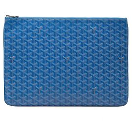 Clutch Goyard Sena GM Blu
