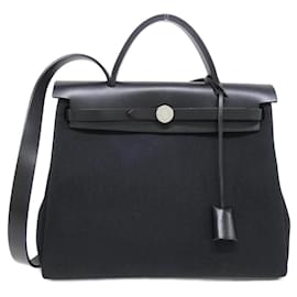 Hermès Sac à main Hermes Herbag Zip PM Noir