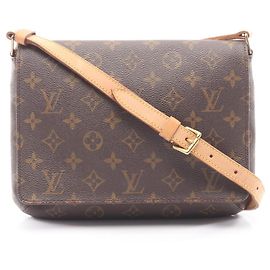 Bolsa de Ombro Louis Vuitton Musette Tango Marrom