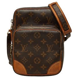 Borsa a tracolla Louis Vuitton Monogram Amazon Marrone