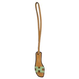 Hermès Hermes Oran Nano Accessory Bag Charm Other Light green