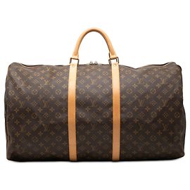 Louis Vuitton Brown Monogram Keepall 60 Brown