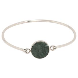 Céline Colar choker Celine em latão prateado e pedra Prata